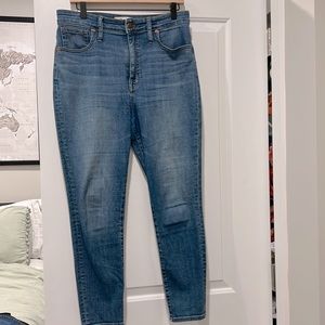 Madewell Curvy High-rise Skinny Crop Jeans